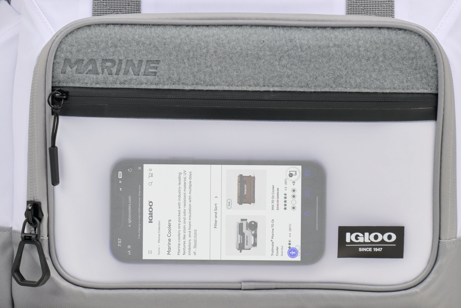 Igloo Marine Square 30 Can Softside Cooler