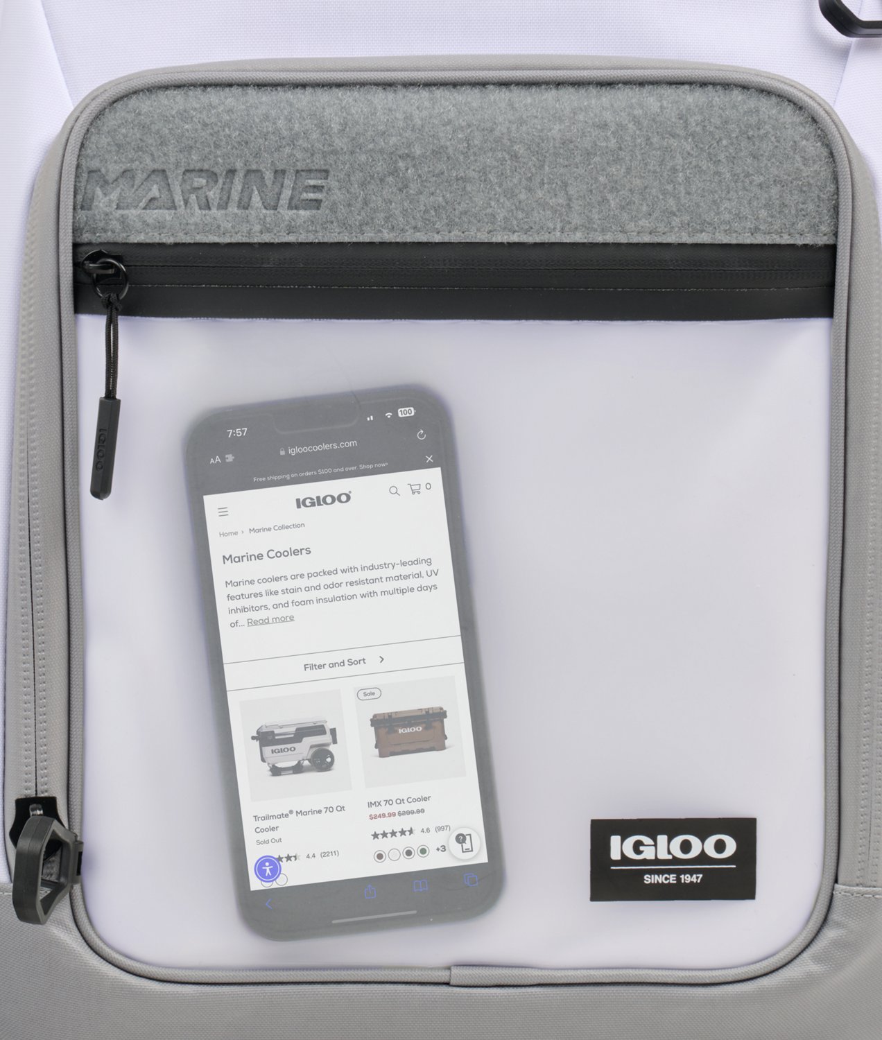 Igloo Marine 30 Can Backpack                                                                                                     - view number 7