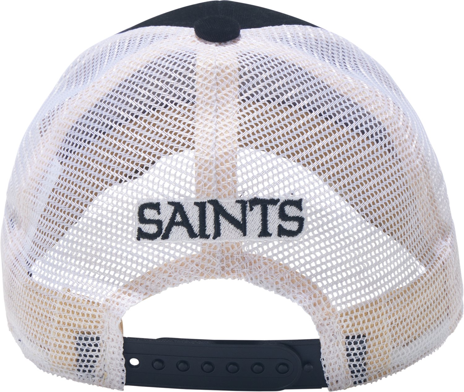 Outerstuff Boys' New Orleans Saints Core Lockup Mesh Back Adjustable Cap - view number 2