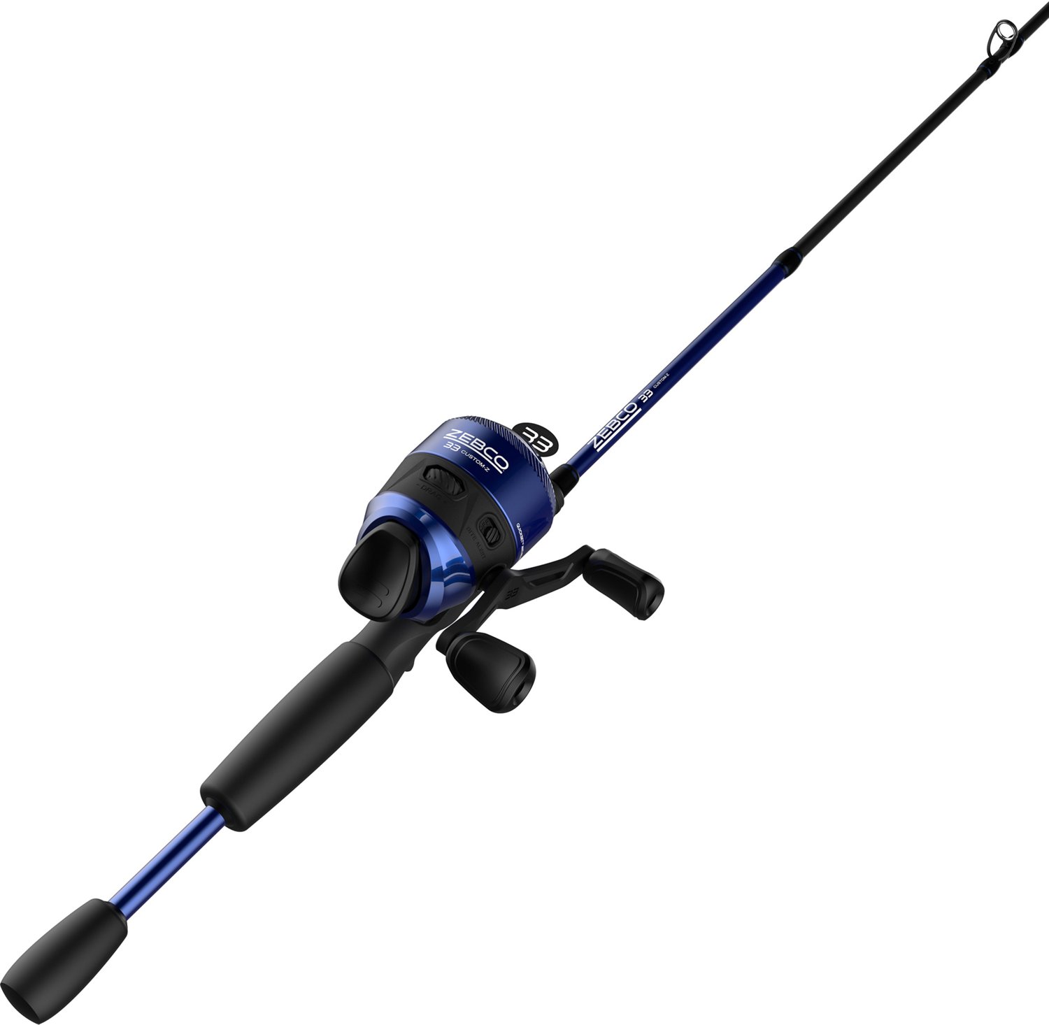 Zebco 33 CustomZ 6 ft M Freshwater Spincast Combo | Academy