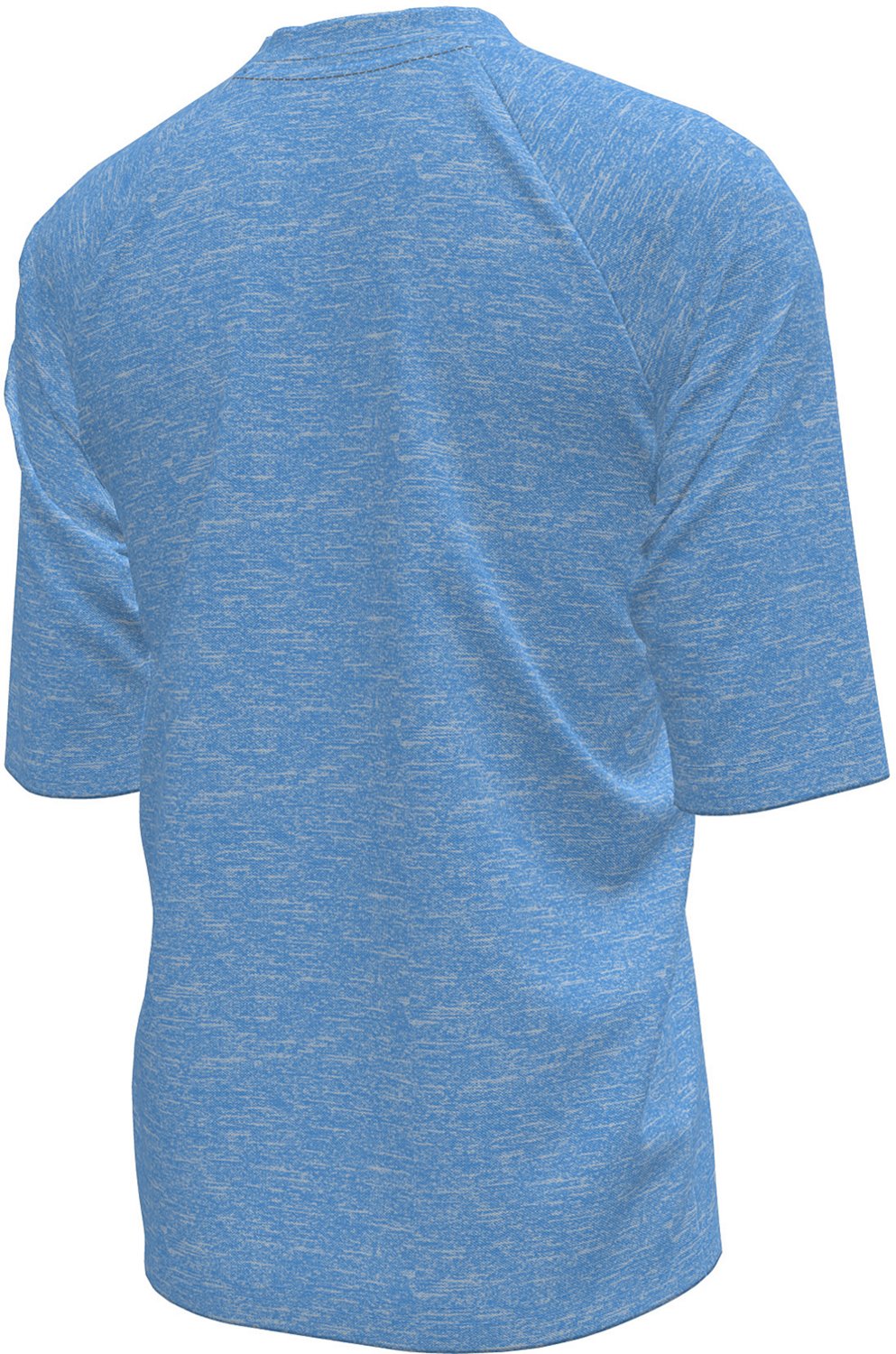 Nike Boys' Heather Short Sleeve Hydroguard Rash Guard                                                                            - view number 3