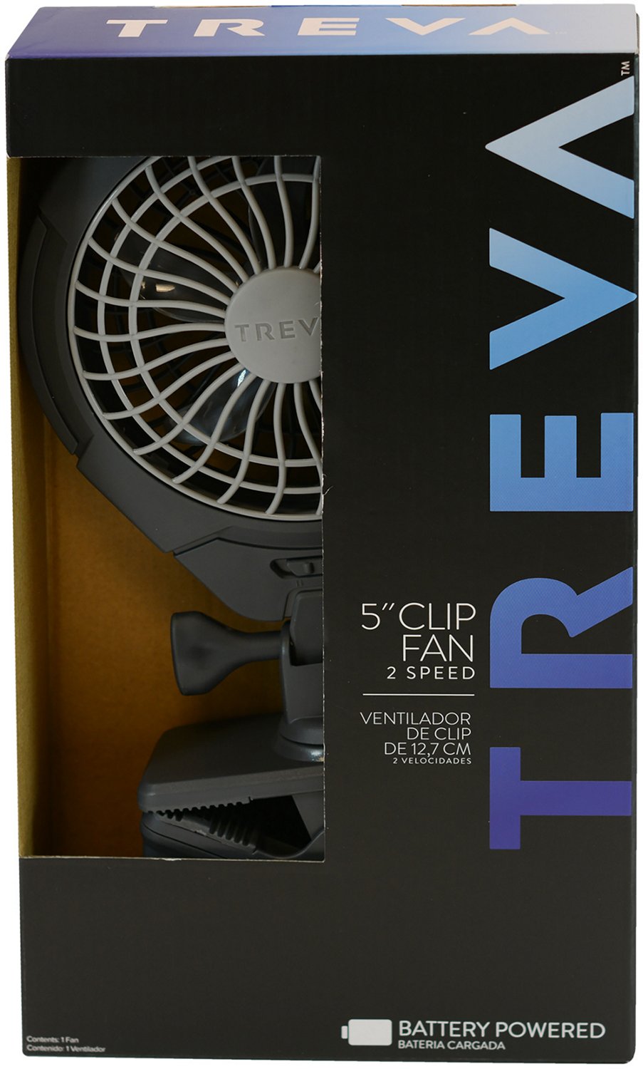 Treva 5 in Clip USB Battery Fan - view number 5