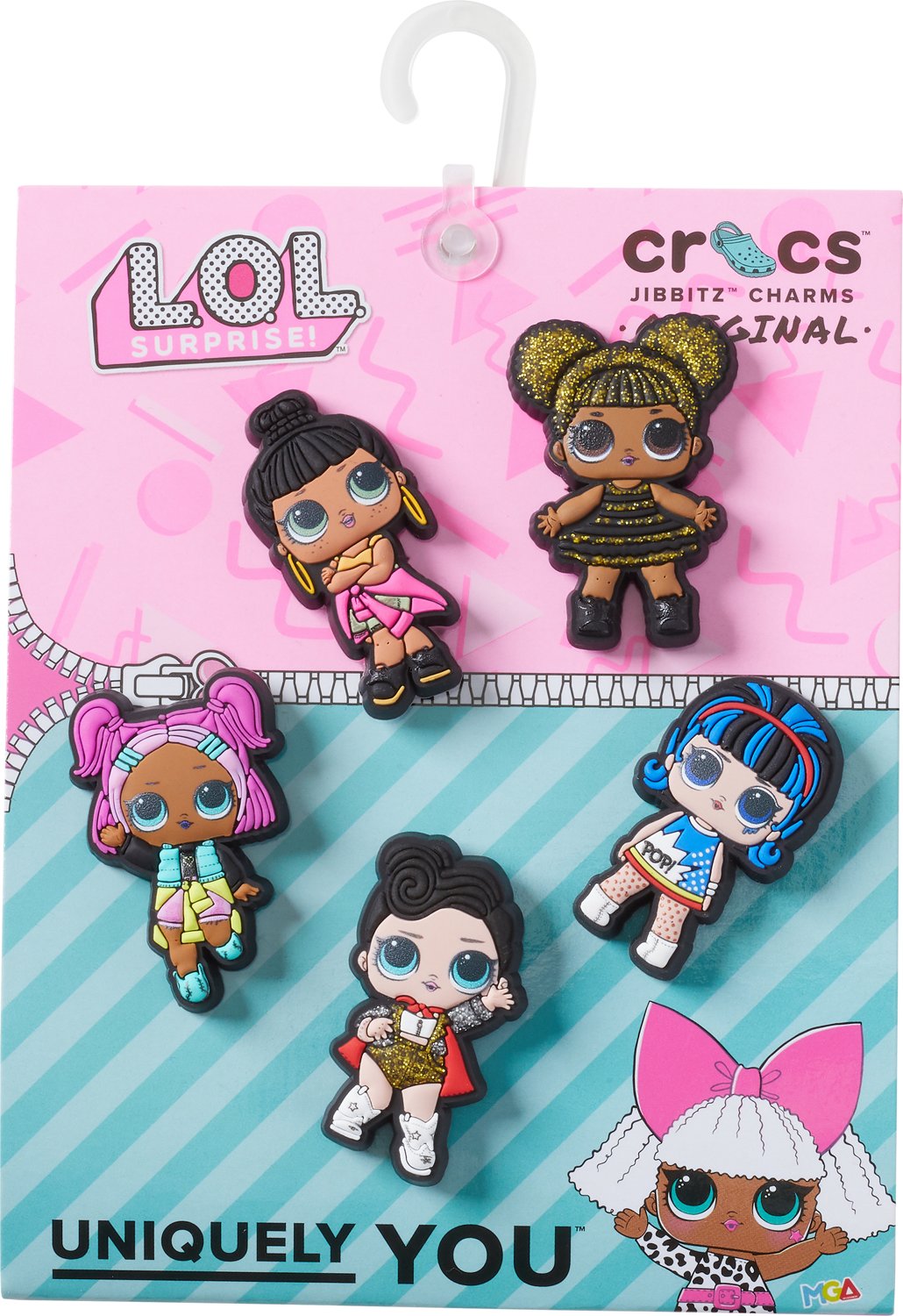 Crocs Jibbitz LOL Surprise Pack Charms 5-Pack