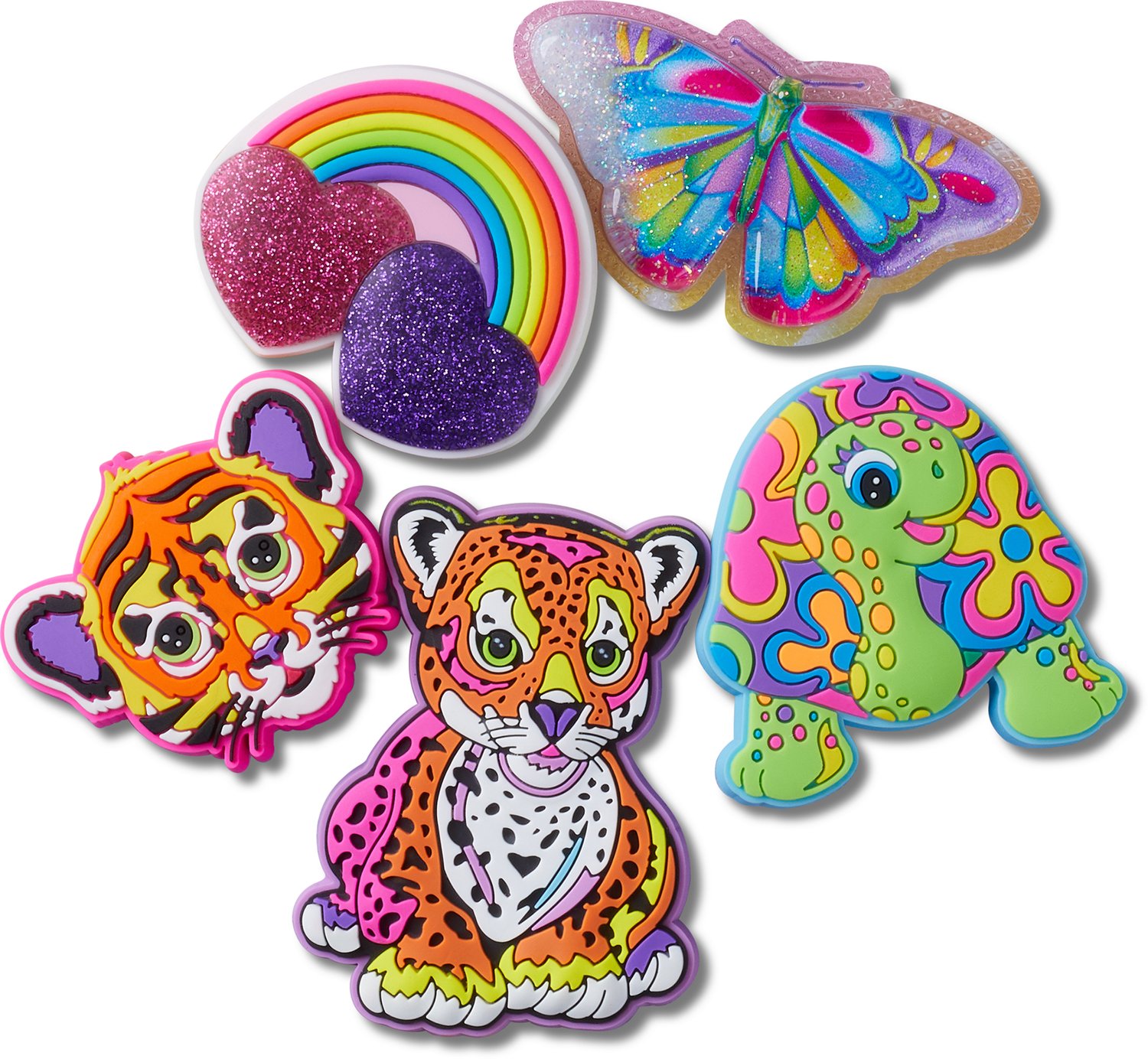 Crocs Jibbitz Lisa Frank Charms 5-Pack                                                                                           - view number 3