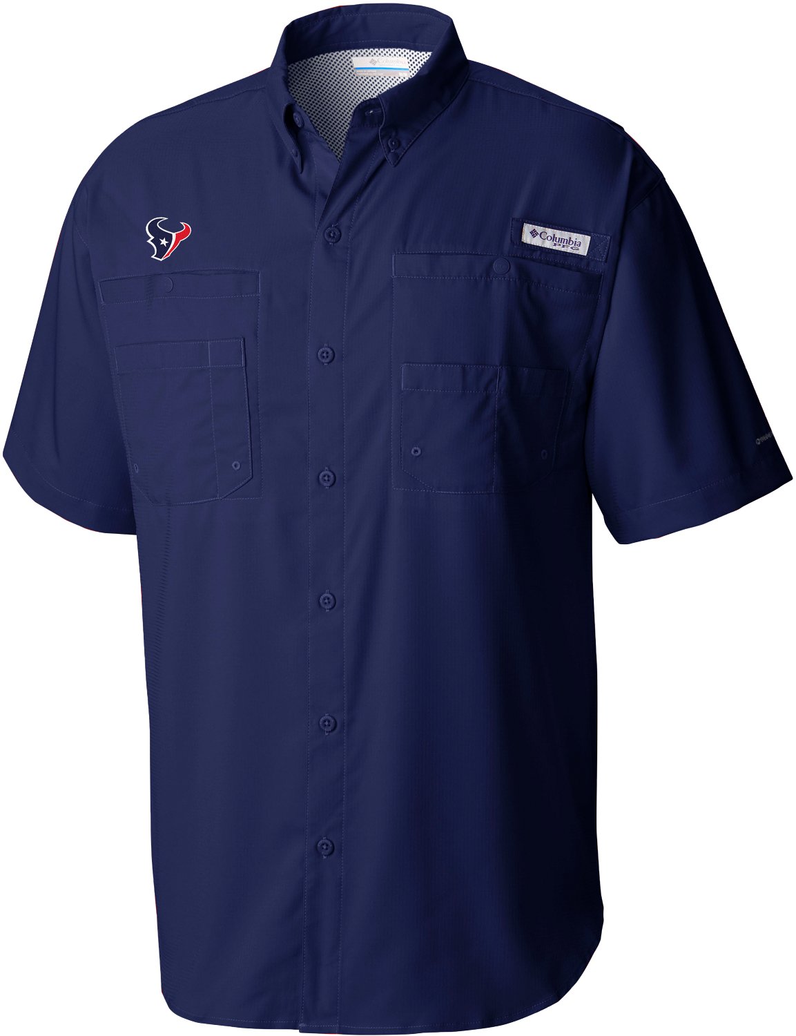 Columbia Sportswear Men's Houston Texans Tamiami Button Down Shirt