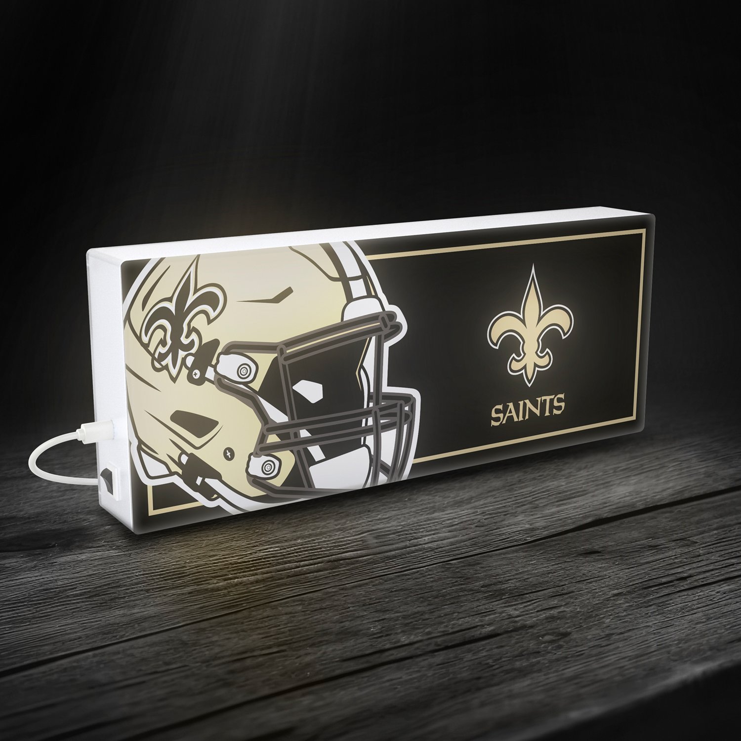 Prime Brands Group (PBG) New Orleans Saints LED Light Box                                                                        - view number 2