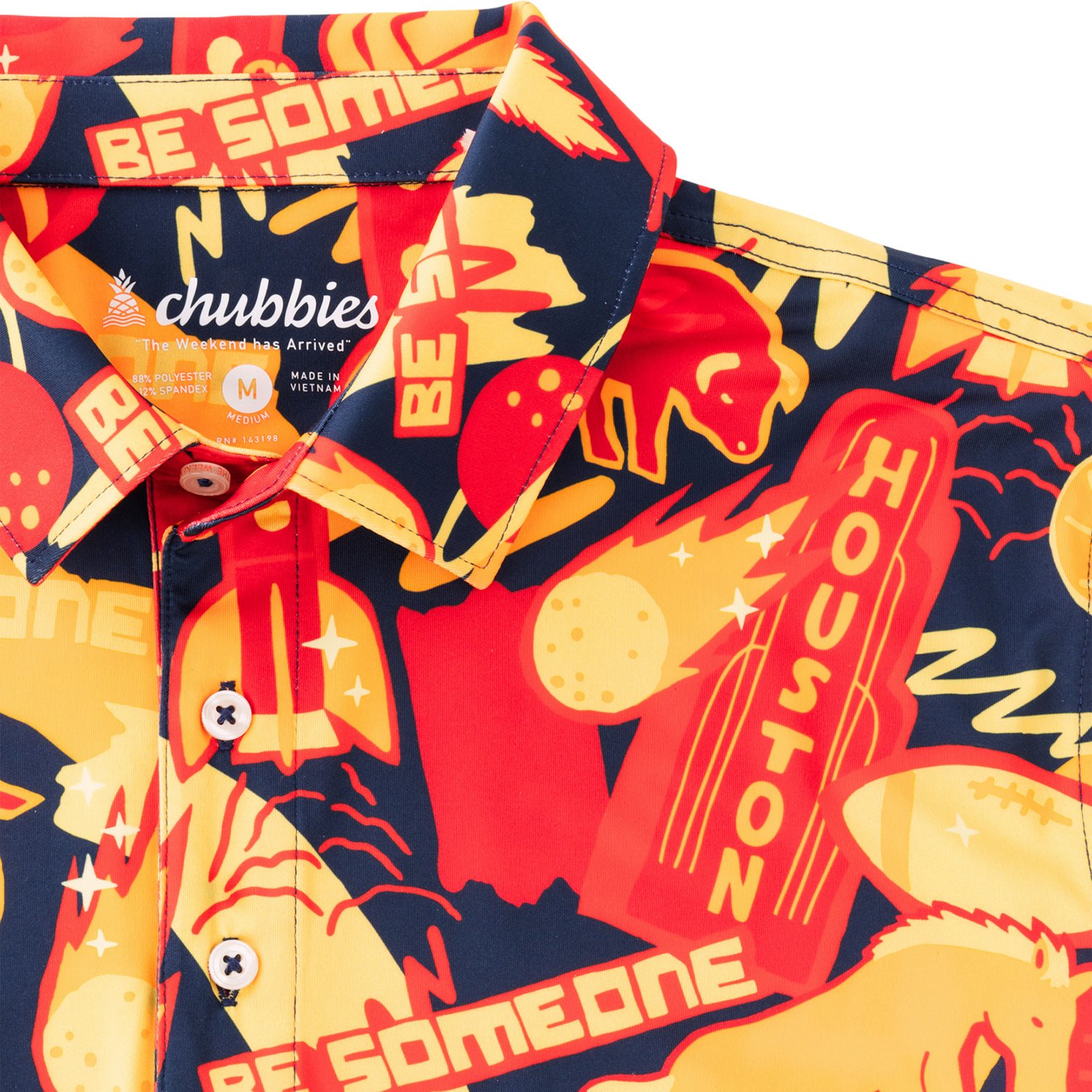 Chubbies Men's The Traveler - Houston Performance Polo - view number 2