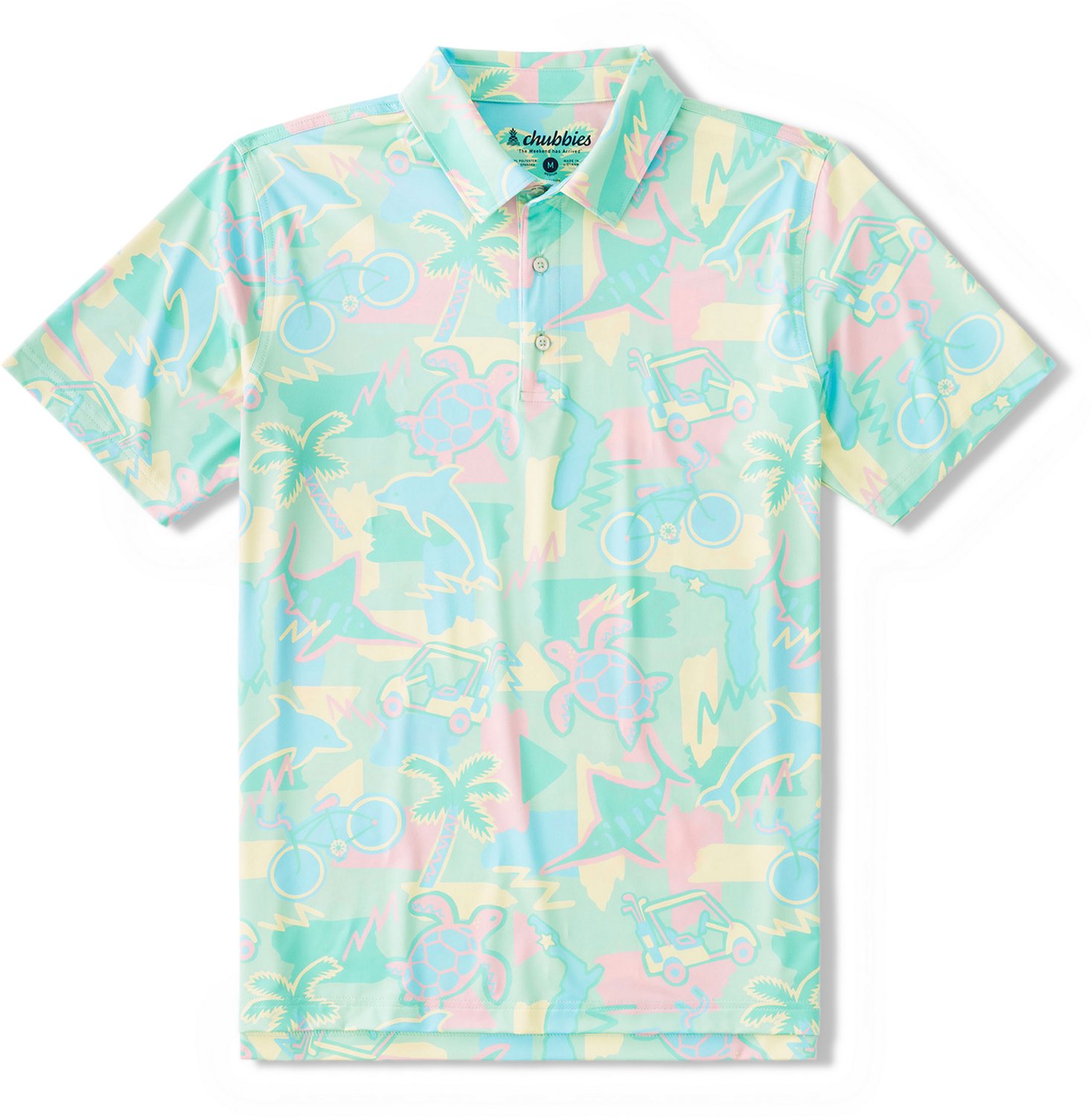 Chubbies Men's The Traveler - Destin Performance Polo                                                                            - view number 1