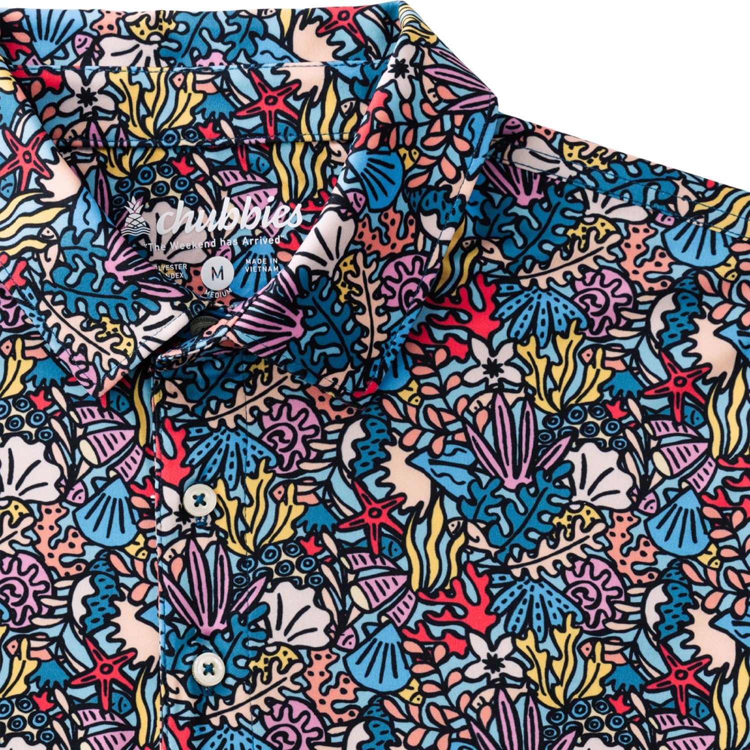 Chubbies Men's The Reef Explorer Performance Polo Shirt - view number 2