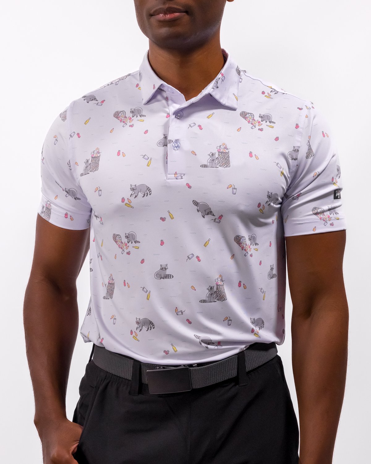 Waggle Men's Bev Cart Bandit Polo                                                                                                - view number 2