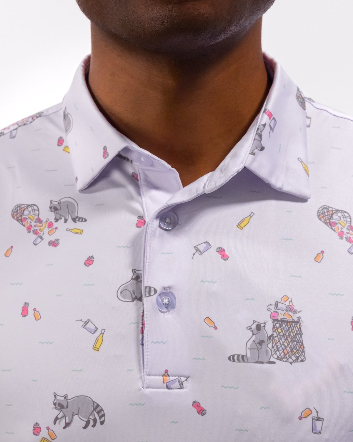 Waggle Men's Bev Cart Bandit Polo                                                                                                - view number 4