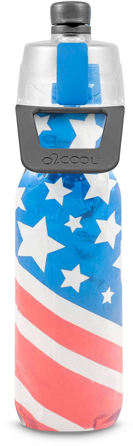 O2 COOL Mist N Sip Patriotic 20 oz Water Bottle - view number 2
