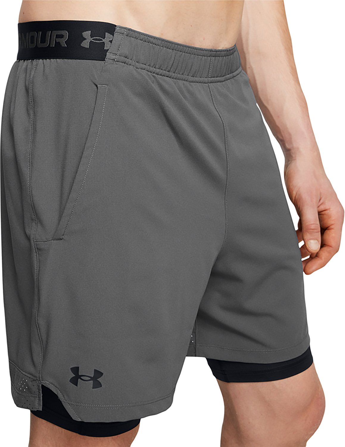 Under Armour Men’s Vanish Woven 2-in-1 Shorts                                                                                  - view number 4