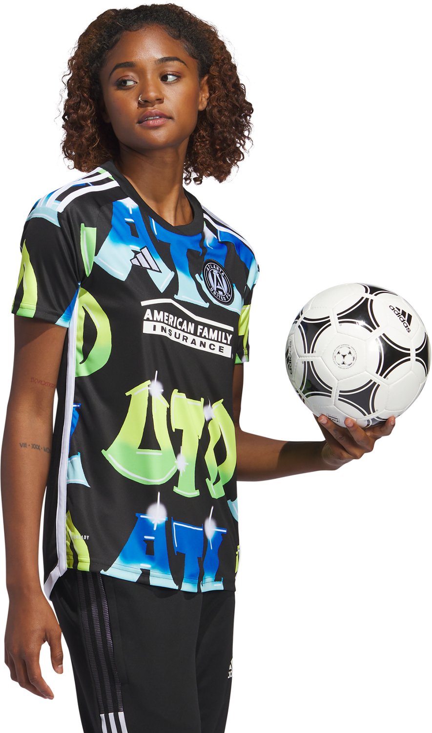 adidas Women's Atlanta United FC 2023 Replica Third Jersey - view number 5