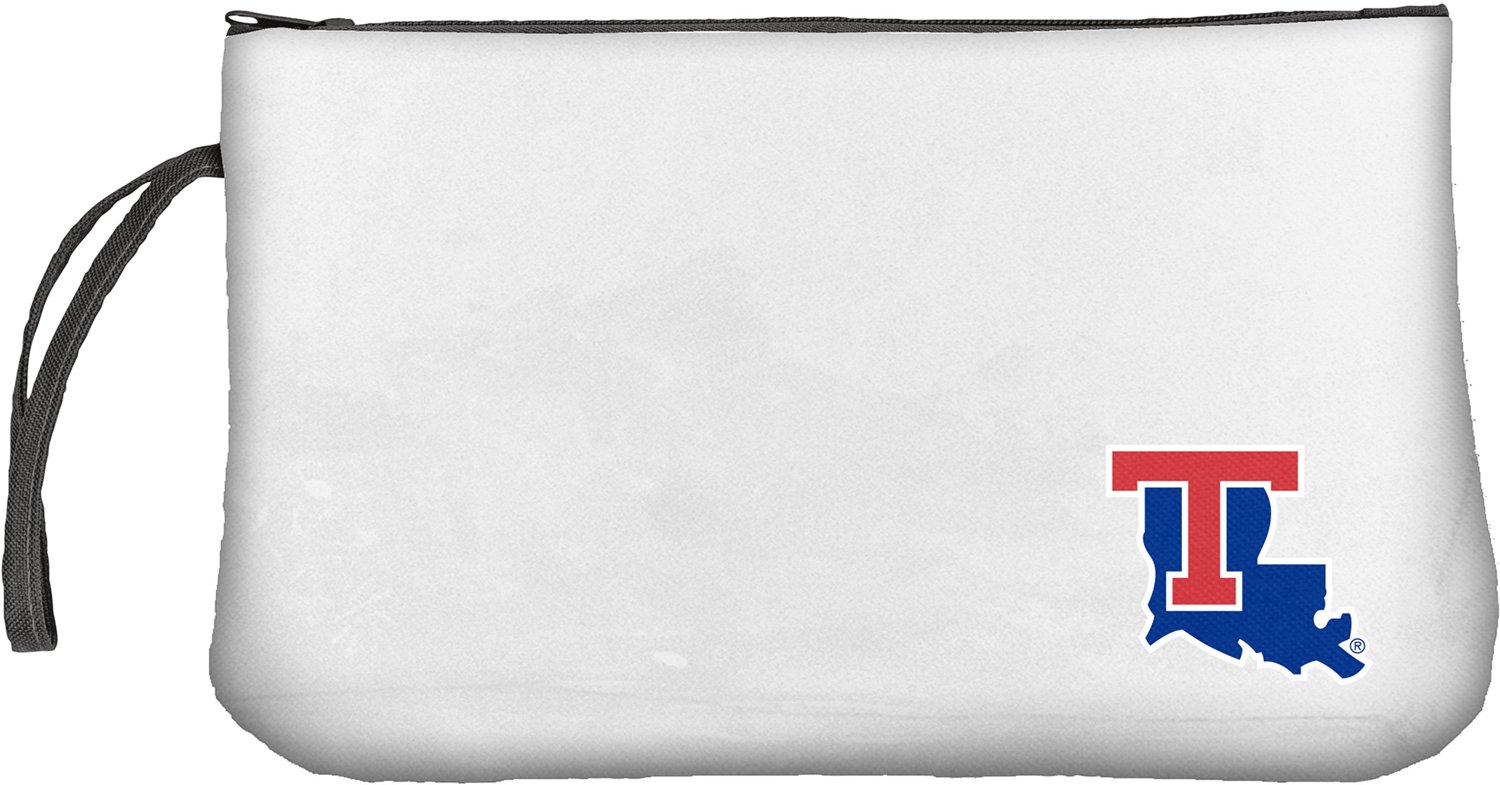 Logo Brands Louisiana Tech University Clear Wristlet                                                                             - view number 1