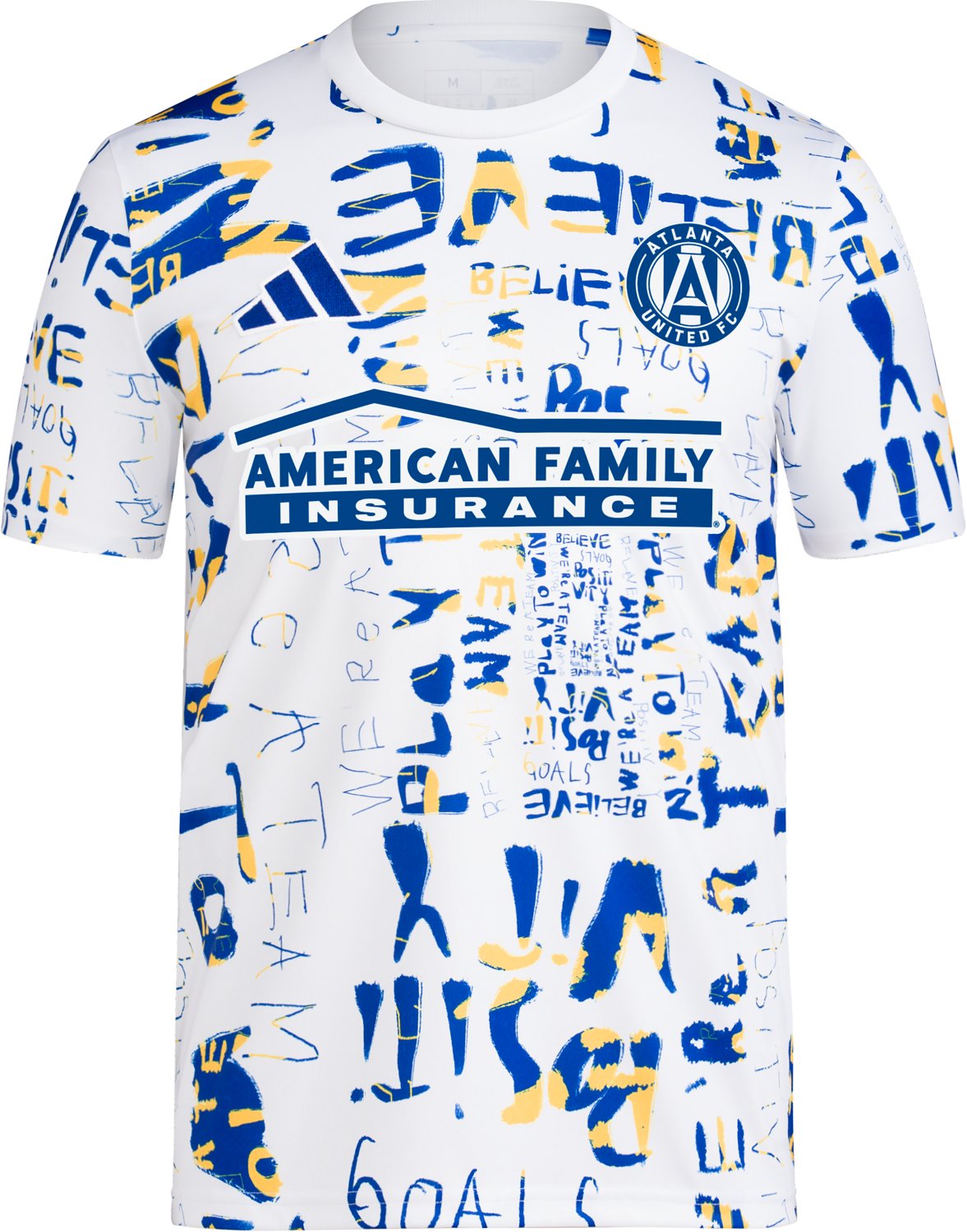 adidas Men's Atlanta United Kick Childhood Cancer Pre-Match Shirt