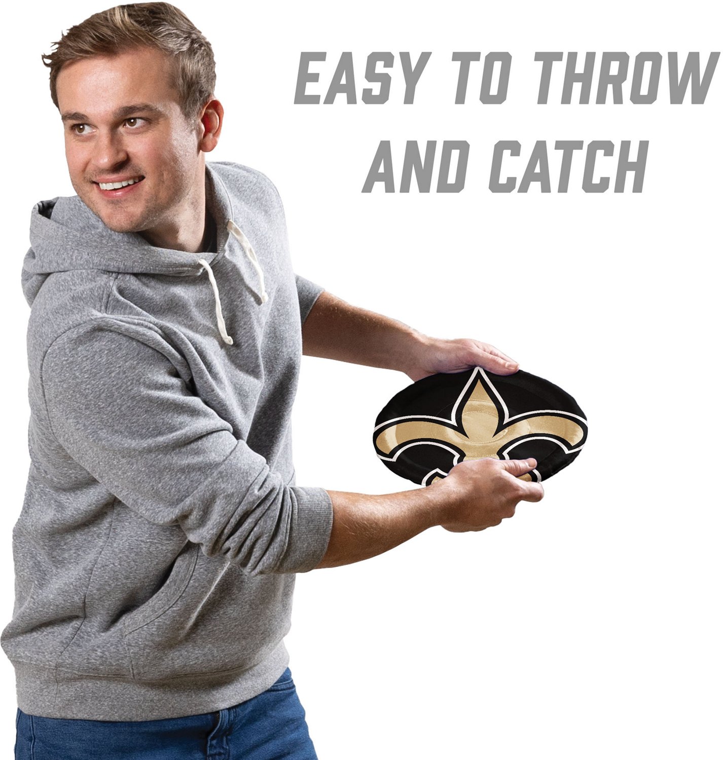 YouTheFan New Orleans Saints Flimzee Bean-Bag Flying Disc