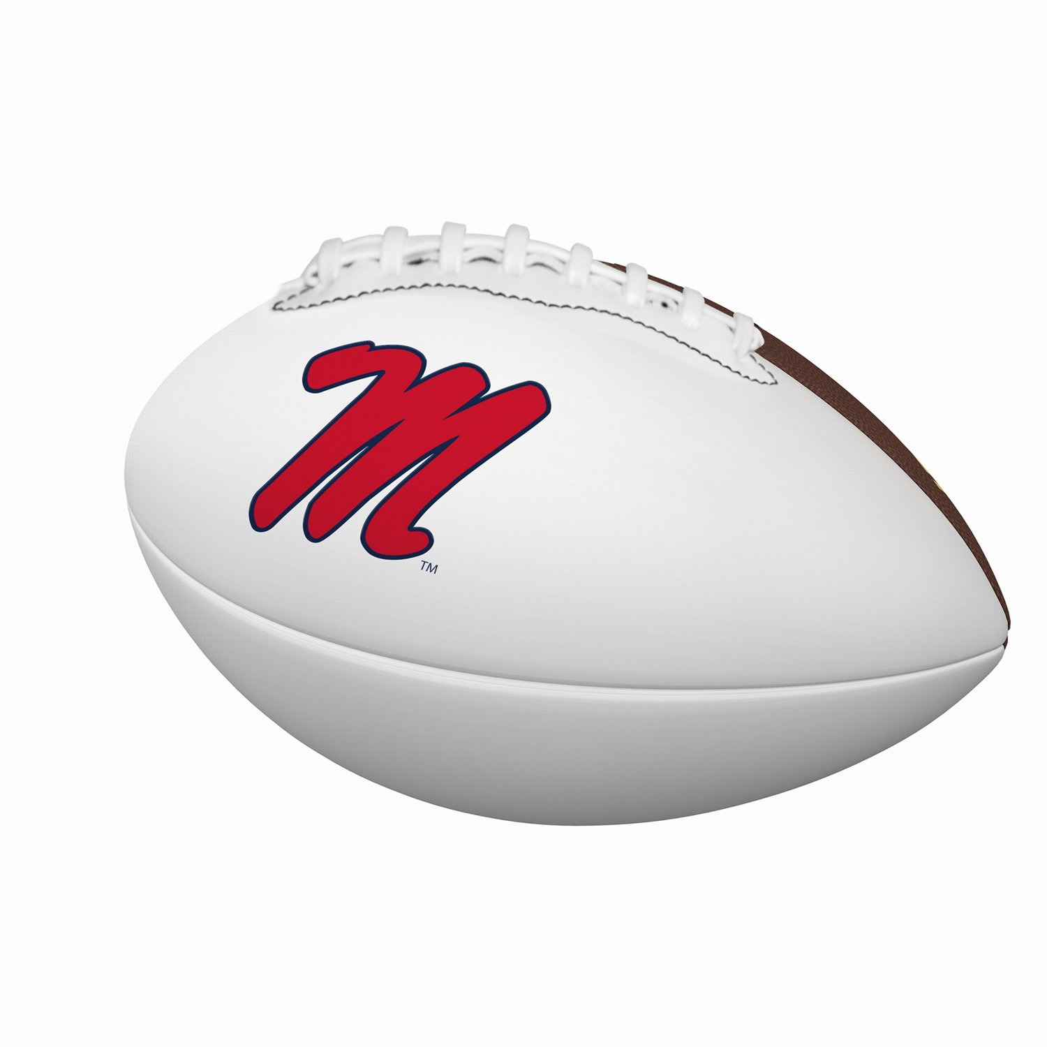 Logo Brands Ole Miss Mini Autograph Football