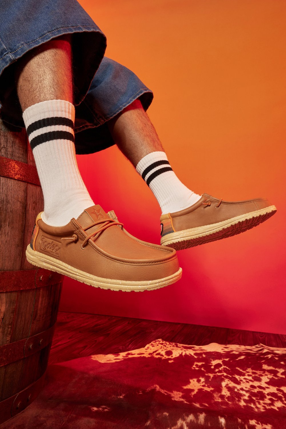 HEYDUDE Men's Wally Houston Rodeo 2 Shoes