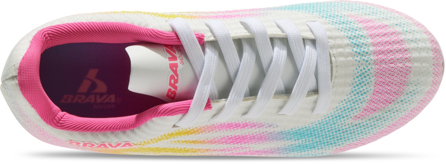Brava Girls' Exempt 3.0 TPR Low Soccer Cleats - view number 3
