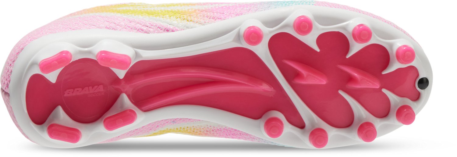 Brava Girls' Exempt 3.0 TPR Low Soccer Cleats - view number 4