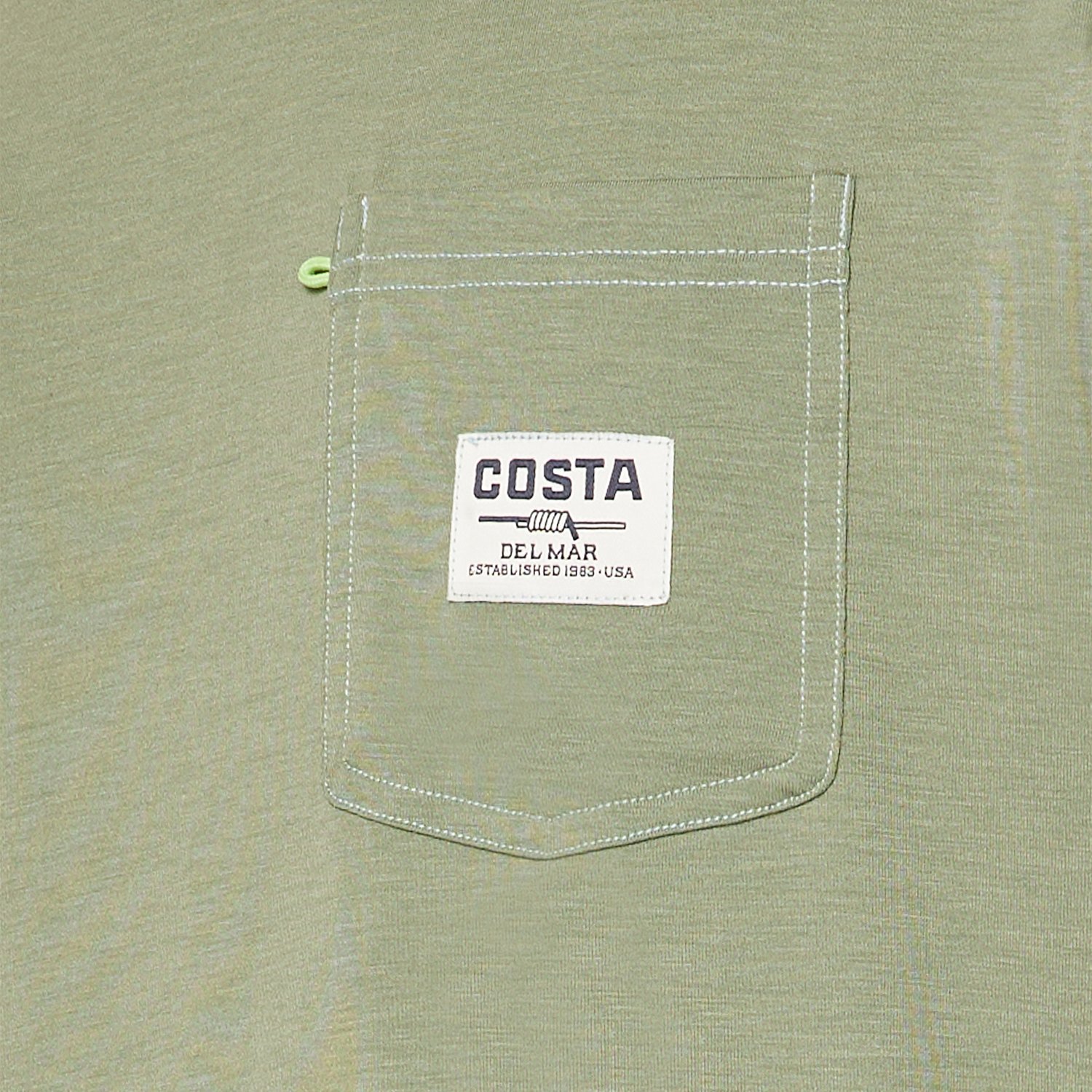 Costa Del Mar Men's Pocket Short Sleeve T-shirt