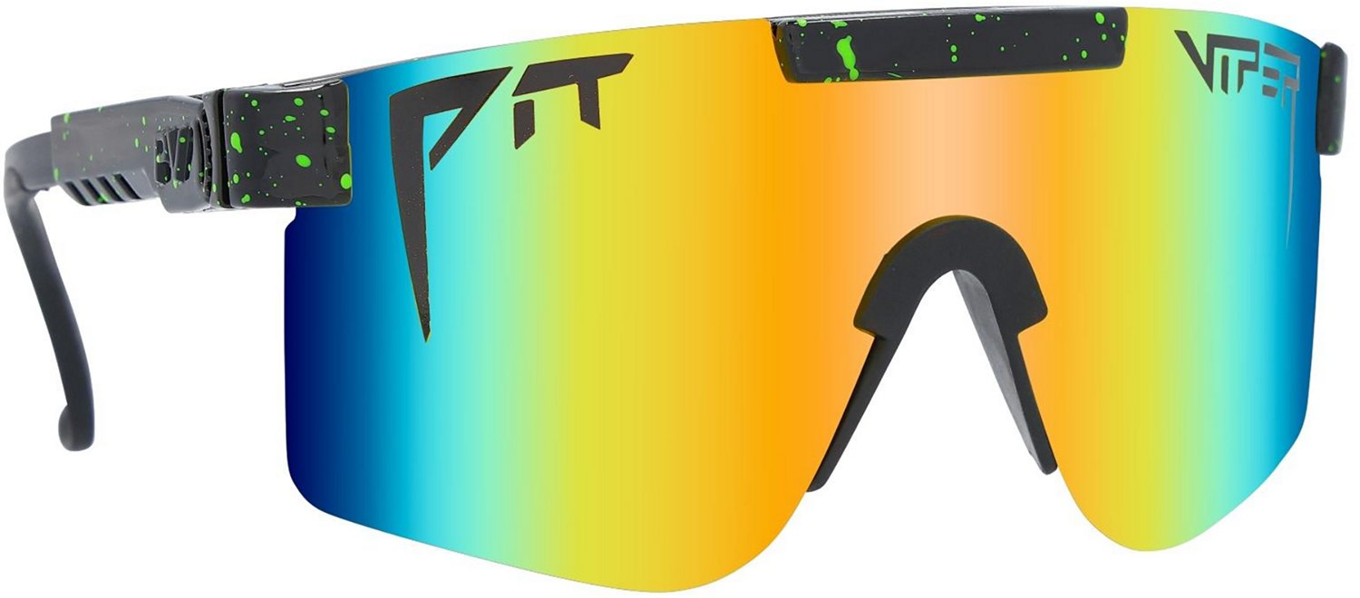 Pit Viper Monster Bull Original Polarized Mirrored Shield Sunglasses                                                             - view number 3