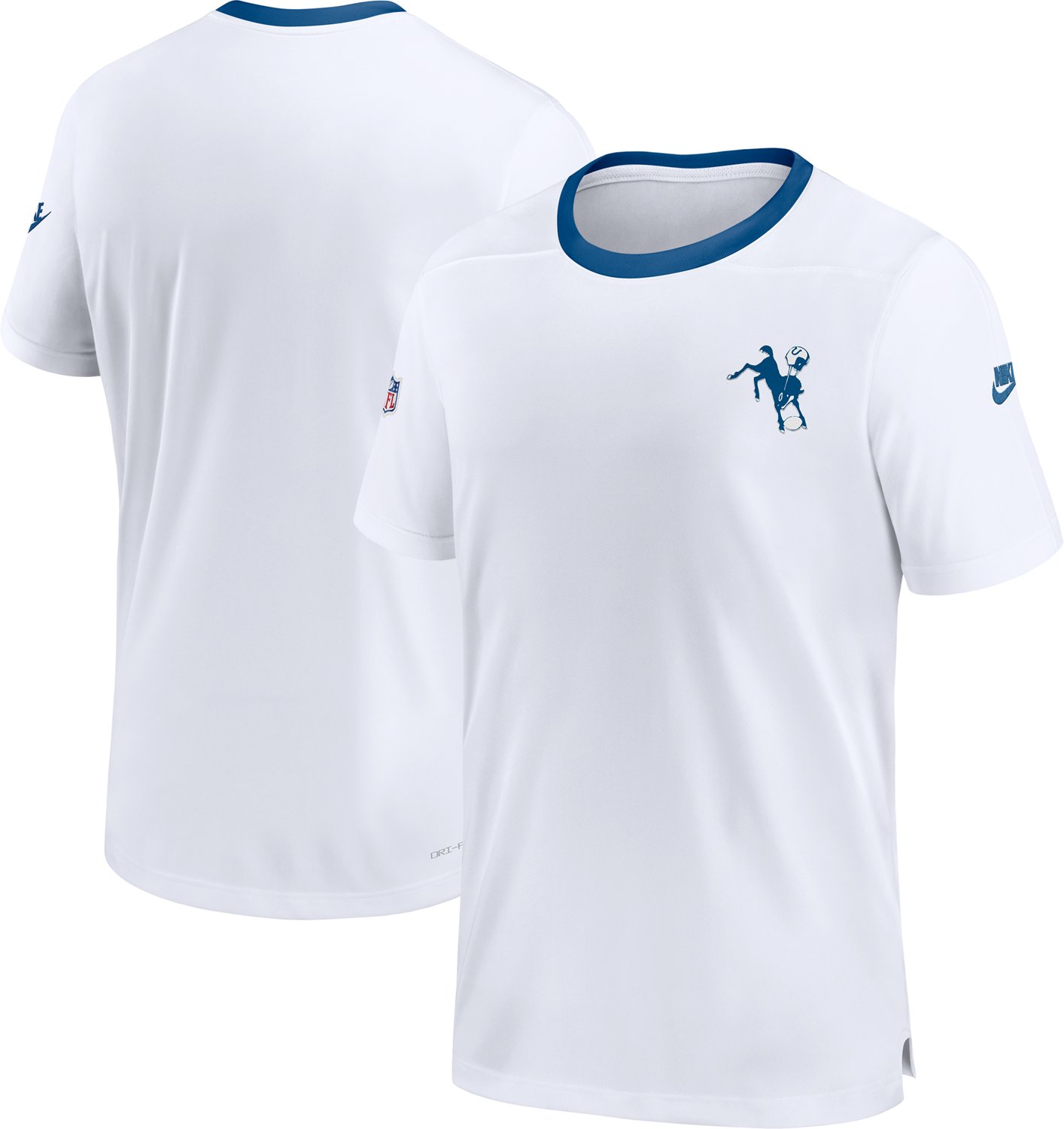 Nike Men's Indianapolis Colts Coach Alt V-neck T-shirt - view number 3