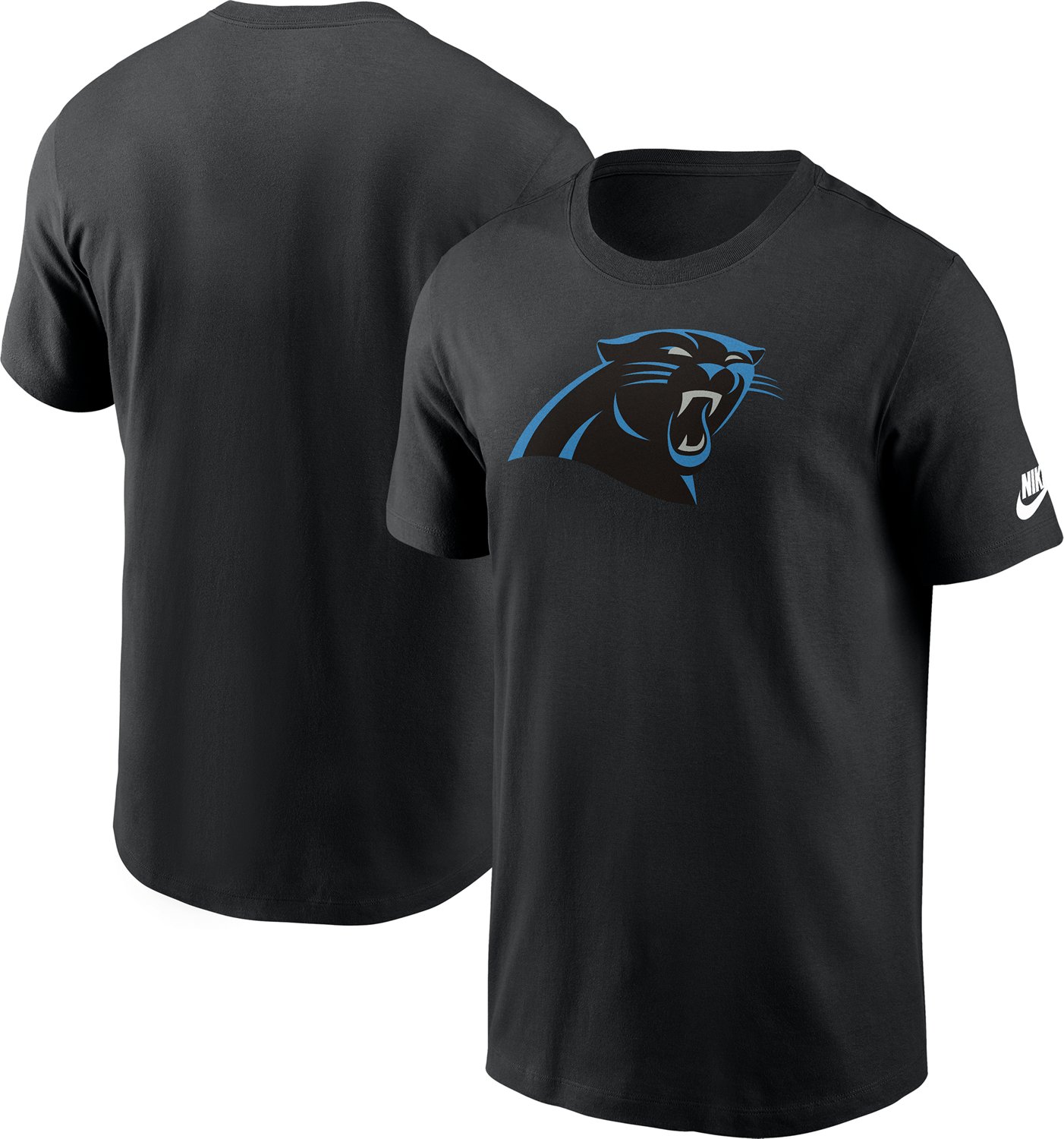 Nike Men's Panthers Logo Rewind T-shirt - view number 3