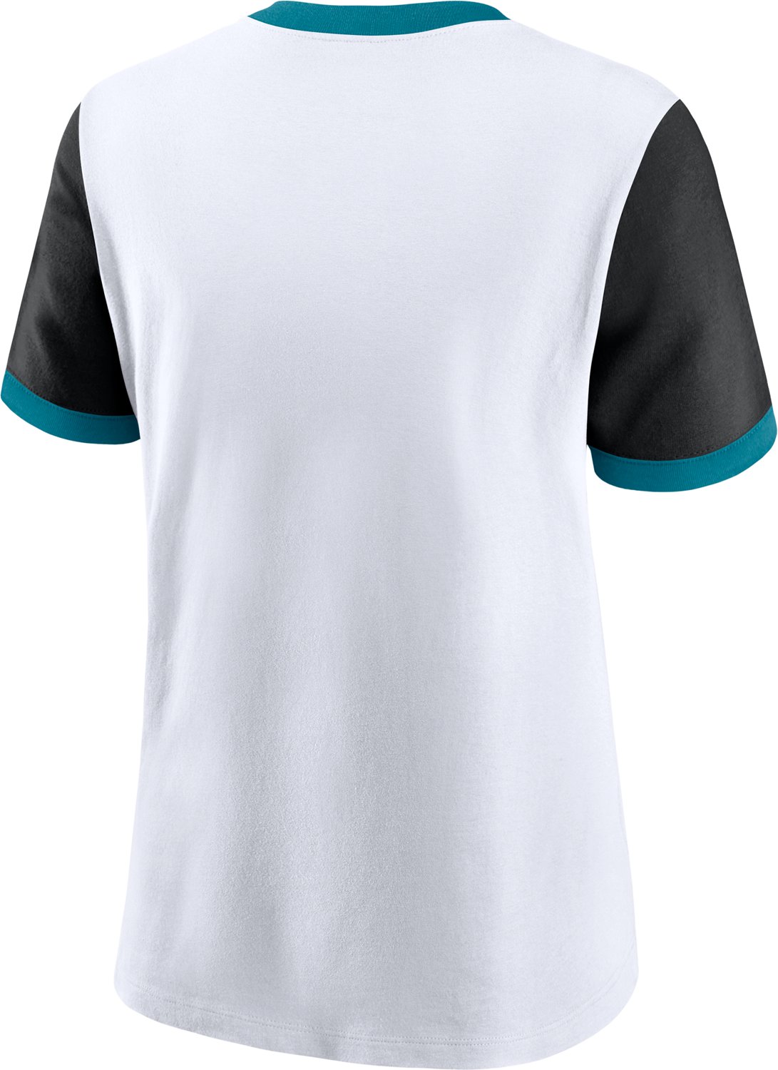 Nike Women's Jacksonville Jaguars Rewind Ringer Graphic T-shirt - view number 2