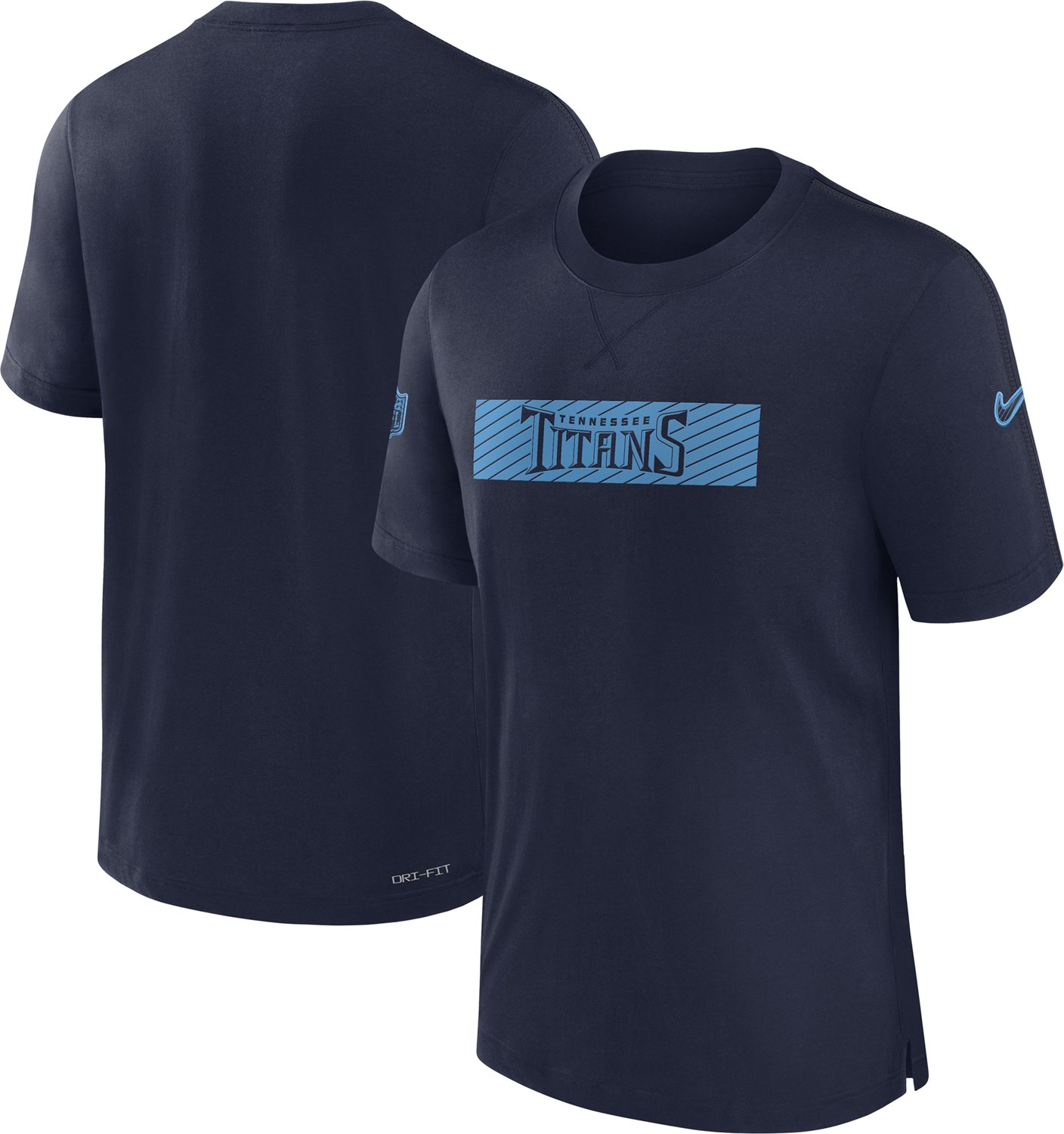 Nike Men's Tennessee Titans Sideline Player Dri-FIT Short Sleeve T-shirt - view number 5