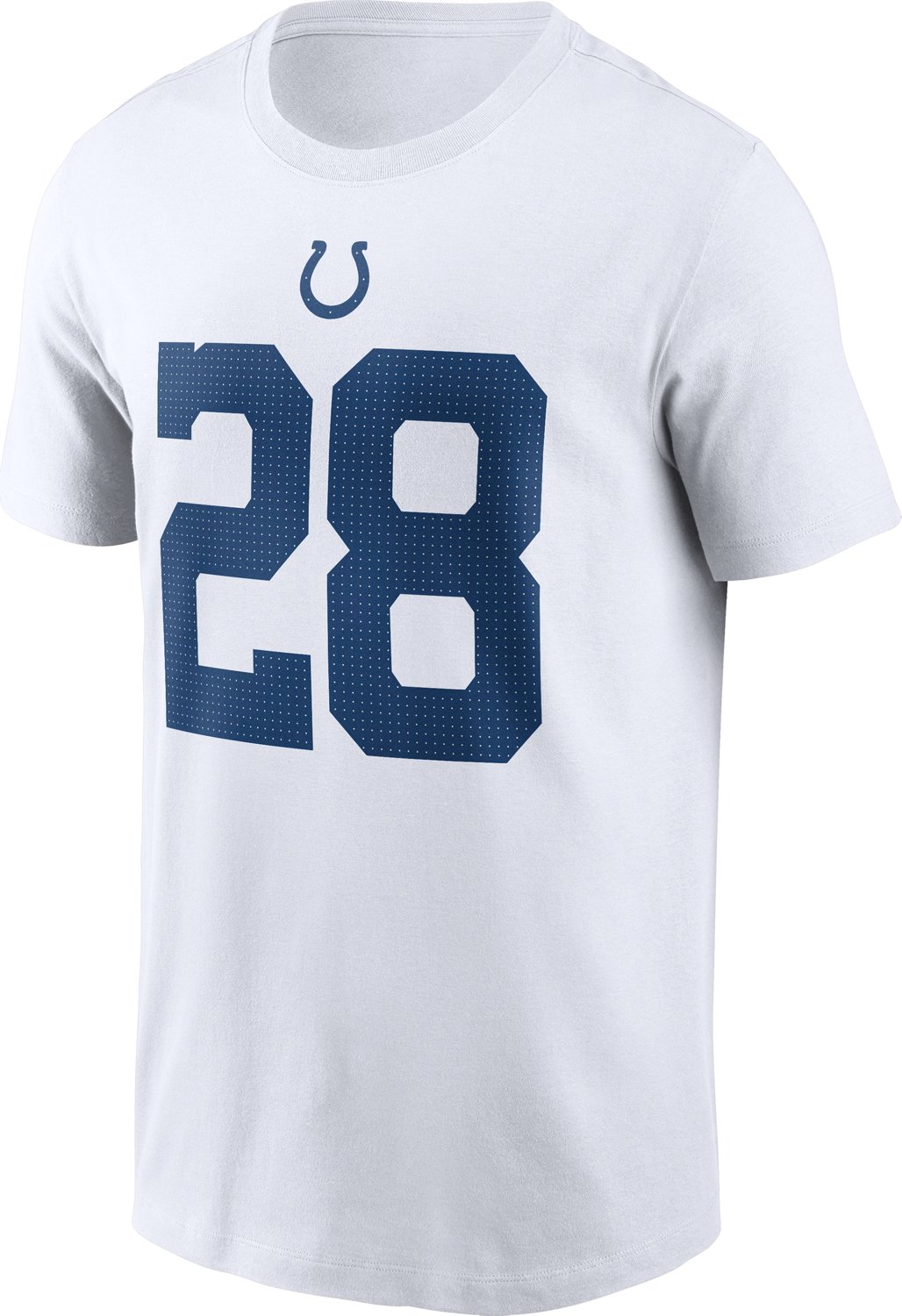 Nike Men's Indianapolis Colts Jonathan Taylor 28 Short Sleeve T-shirt - view number 1