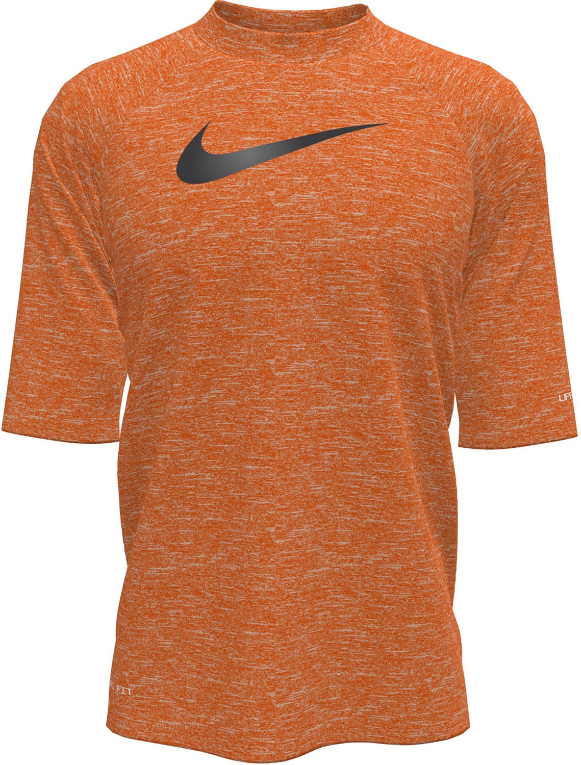 Nike Boys' Heather Short Sleeve Hydroguard Rash Guard