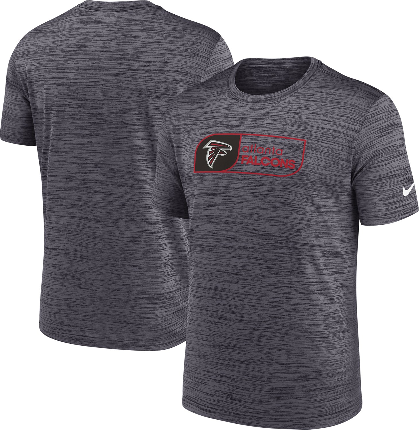 Nike Men's Falcons Velocity Jock Tag T-shirt - view number 3