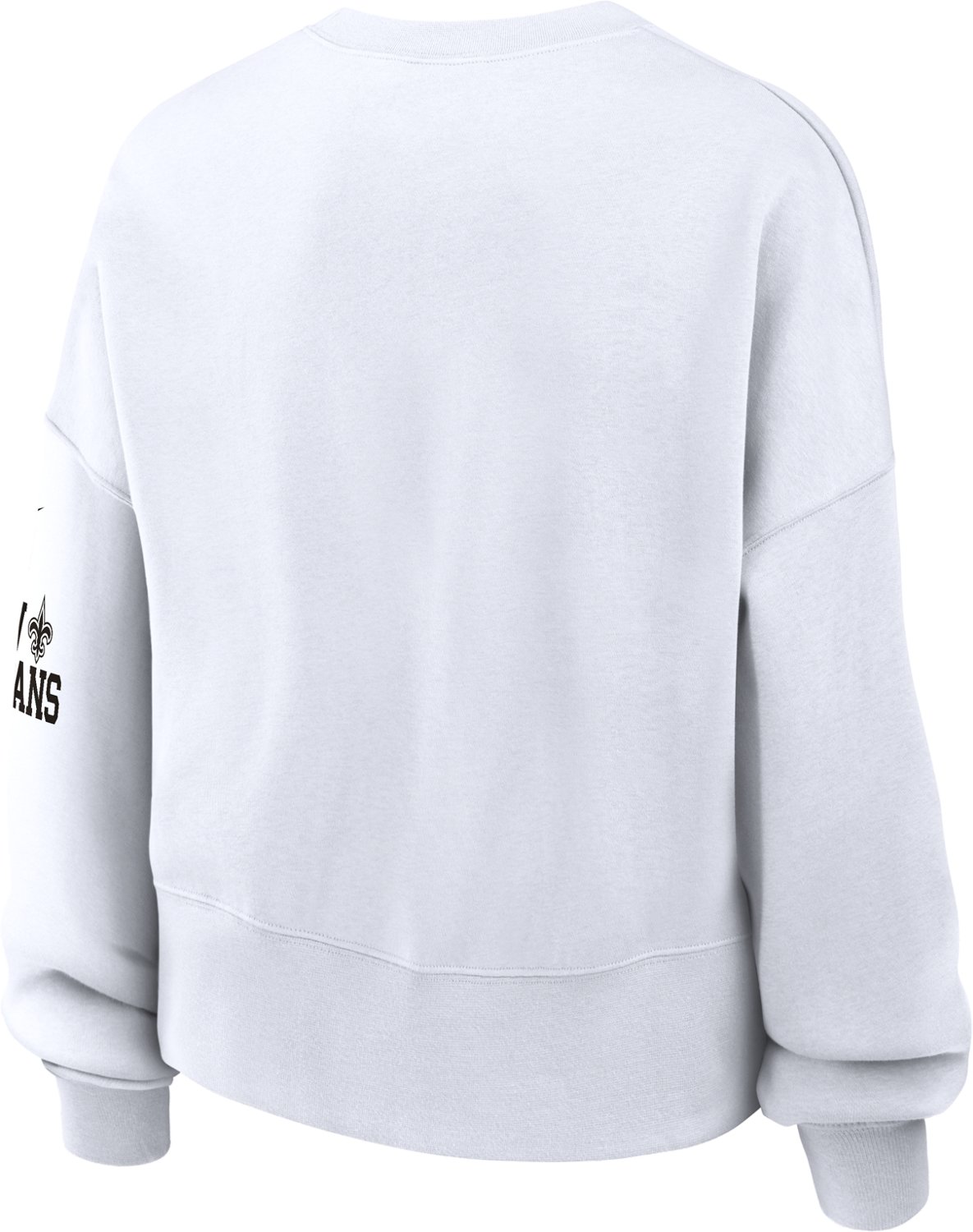 Nike Women's New Orleans Saints Oversized Long Sleeve Crewneck Sweatshirt                                                        - view number 2