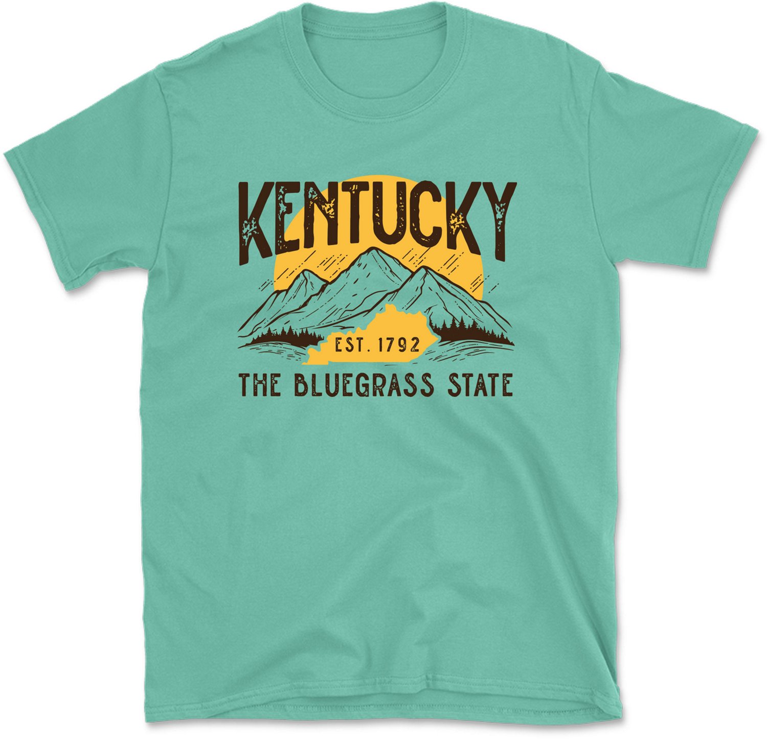 State Life Men's Kentucky Mountain High Short Sleeve T-Shirt - view number 3