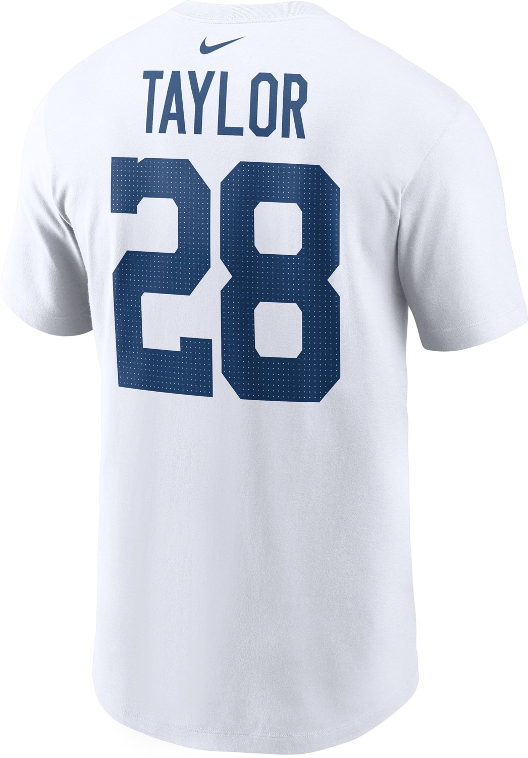 Nike Men's Indianapolis Colts Jonathan Taylor 28 Short Sleeve T-shirt - view number 2