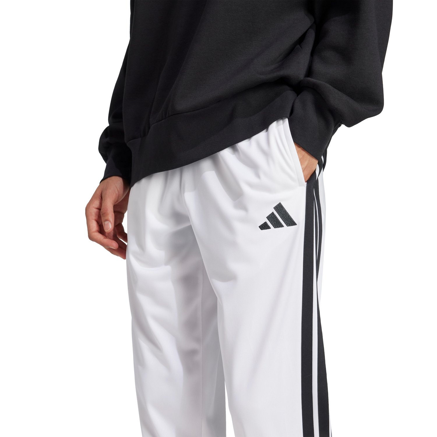 adidas Men's 3-Stripes Tricot Track Pants - view number 3