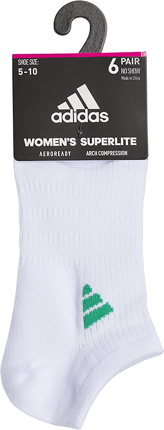 adidas Women's Superlite 3.0 Athletic No Show Socks - view number 2