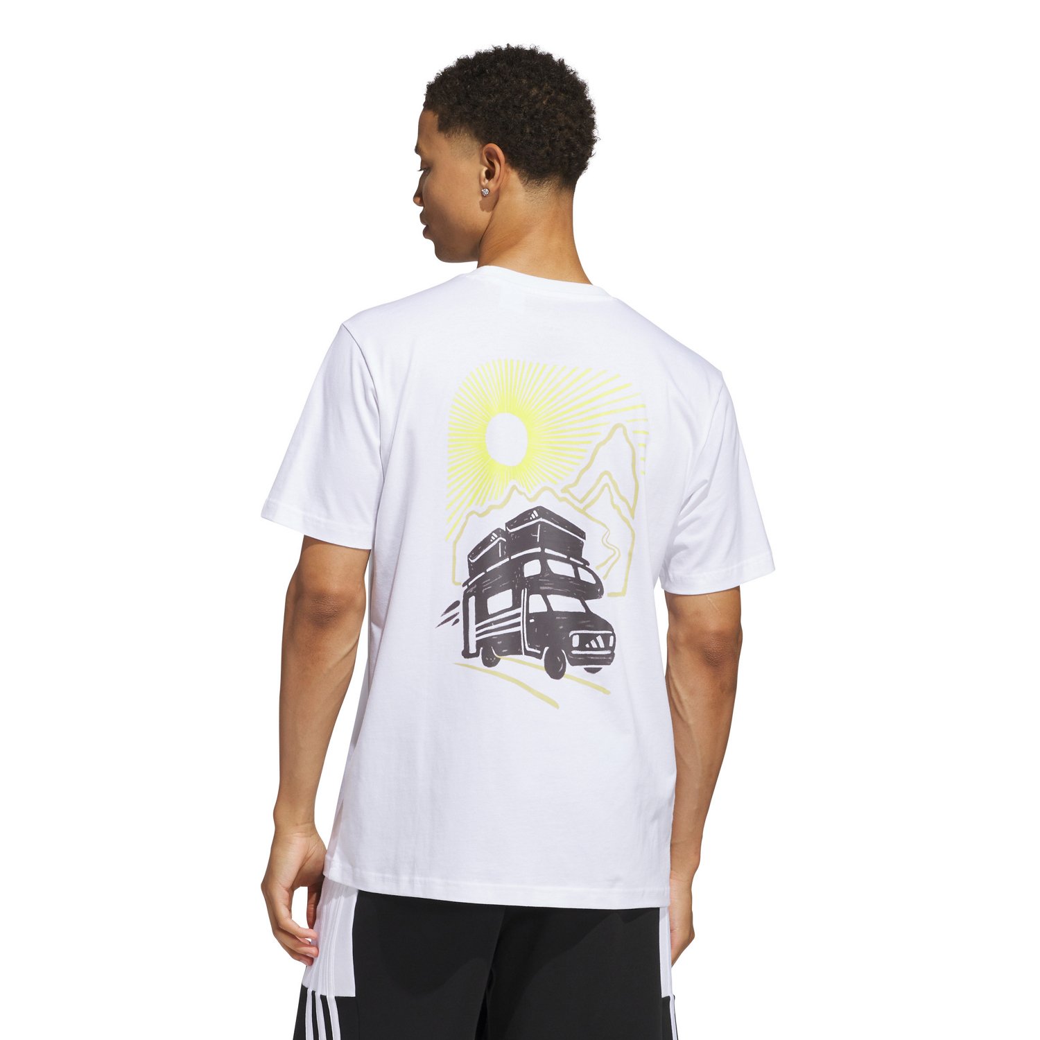 adidas Men's Jet Set Camper Graphic T-shirt - view number 2