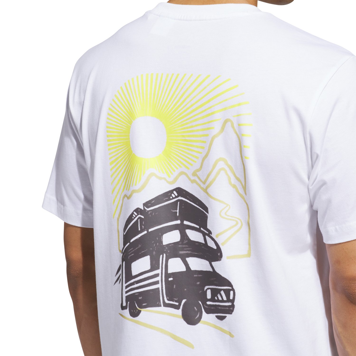adidas Men's Jet Set Camper Graphic T-shirt - view number 4