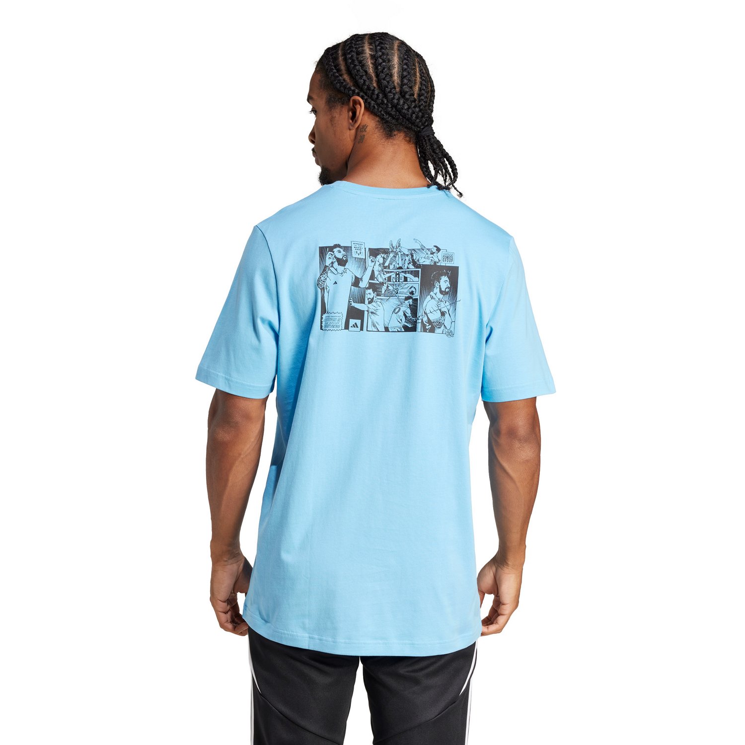 adidas Men's Messi Icon Graphic T-shirt - view number 2