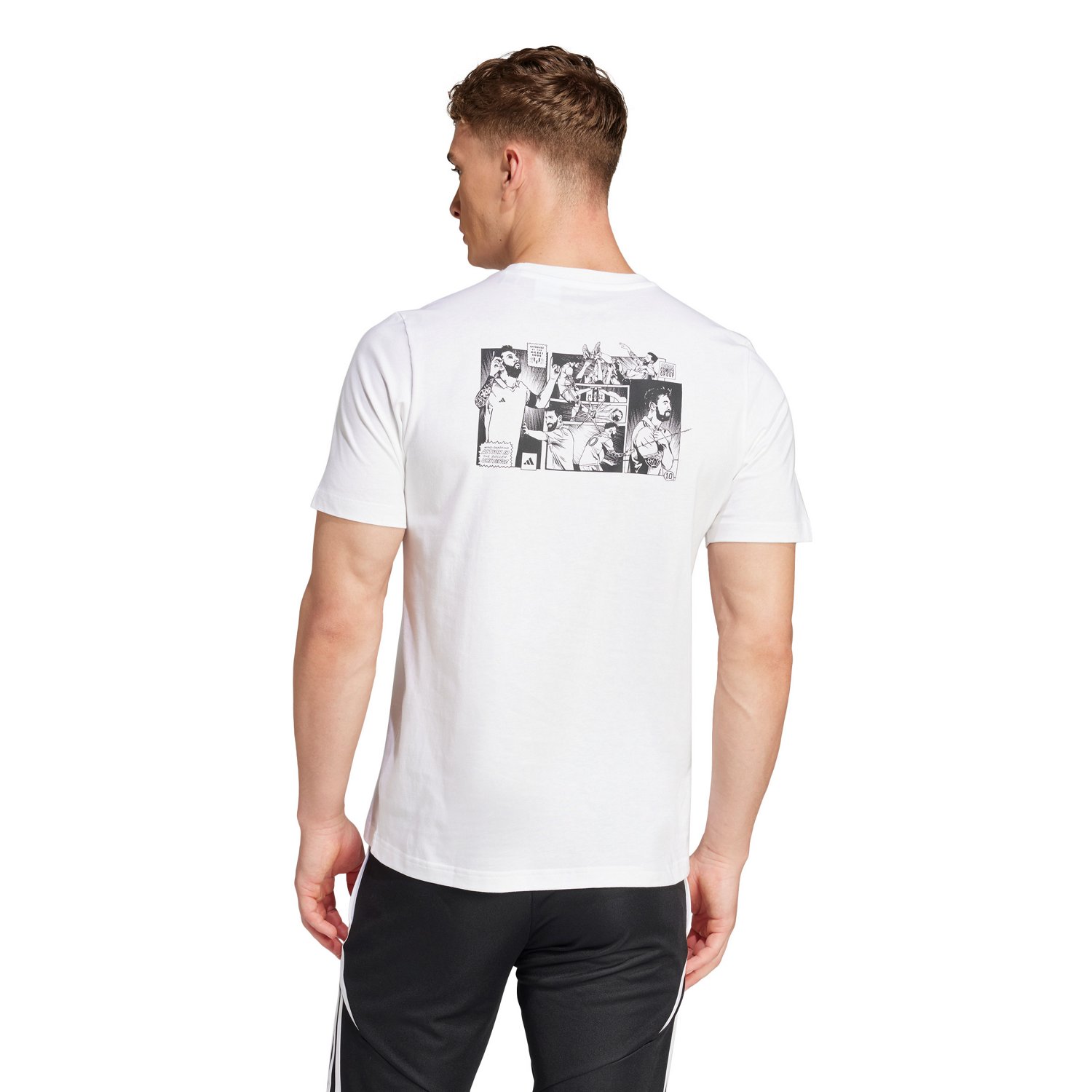 adidas Men's Messi Icon Graphic T-shirt - view number 2
