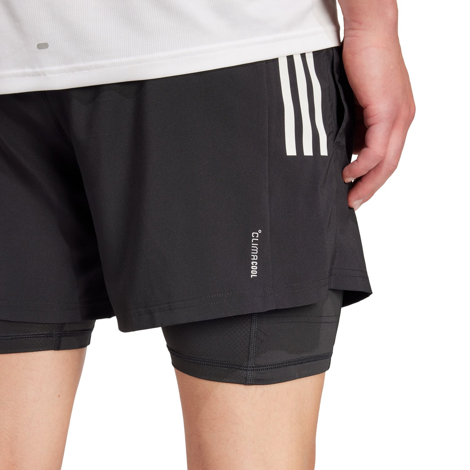 adidas Men's Own the Run climacool® 2-in-1 Shorts 7 in - view number 4