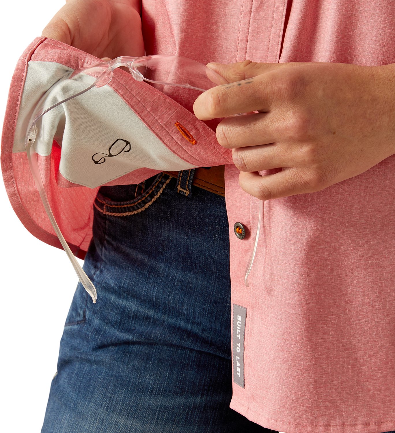 Ariat Women's Rebar Made Tough VentTEK DuraStretch Long Sleeve Work Shirt - view number 4