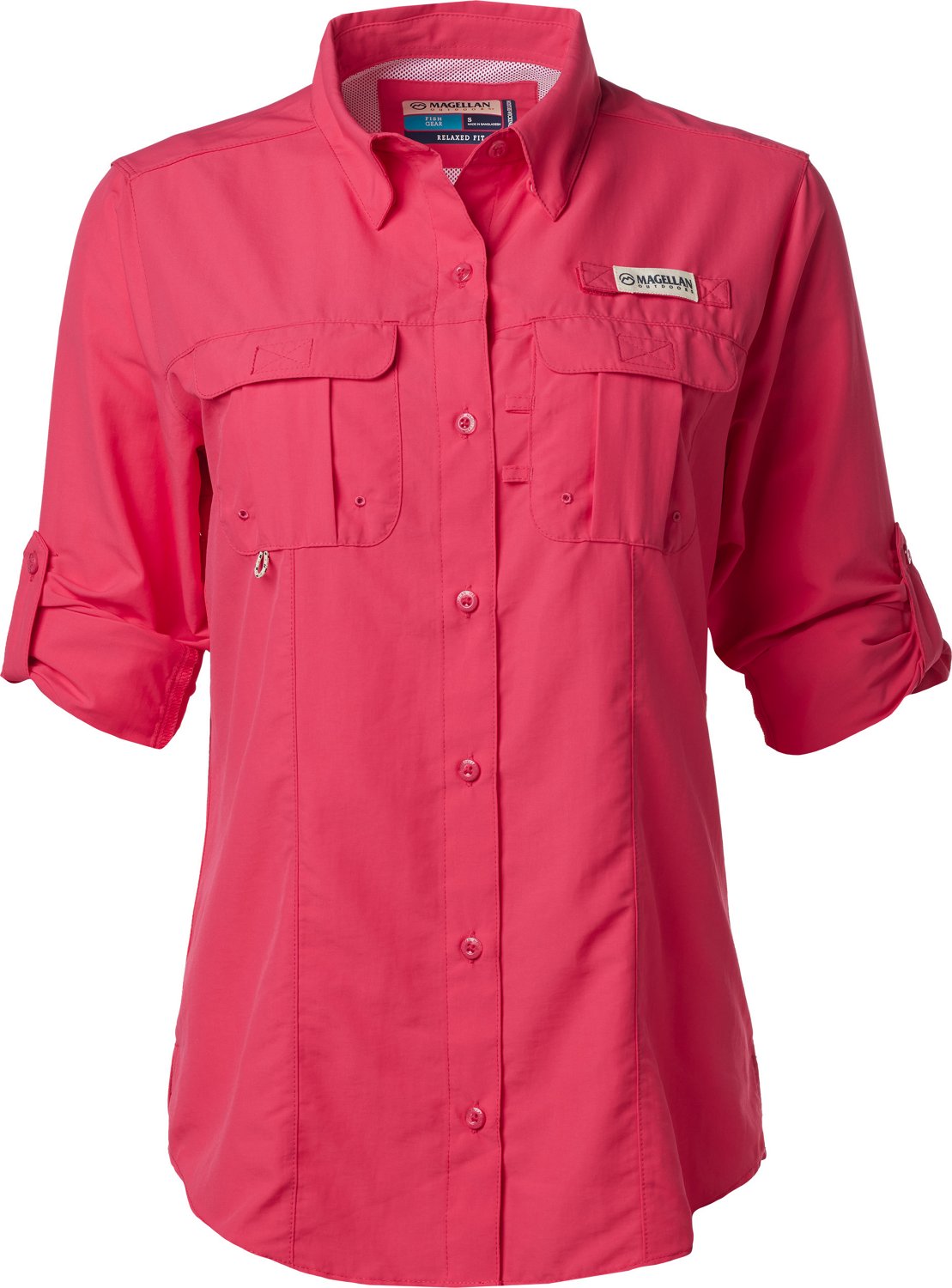 Magellan Outdoors Women's Laguna Madre Long Sleeve Shirt                                                                         - view number 3
