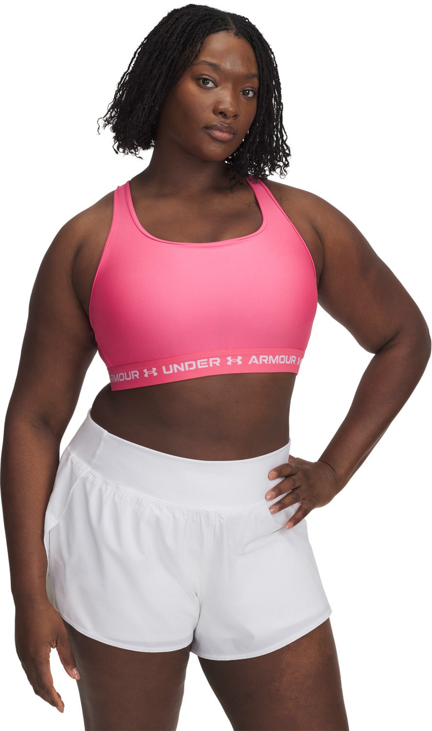 Under Armour Women's Crossback Mid Sports Bra | Academy