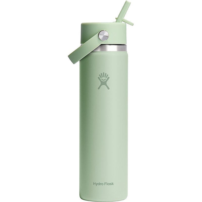 Hydro Flask 24 oz Wide Flex Straw Cap Bottle Light Green - Thermos/Cups &koozies at Academy Sports