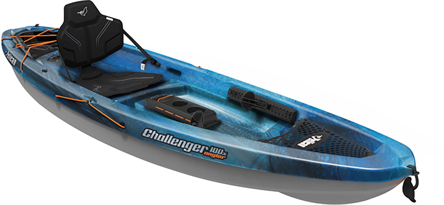Pelican Challenger 100X 10 ft Angler Sit-On-Top Fishing Kayak                                                                    - view number 1