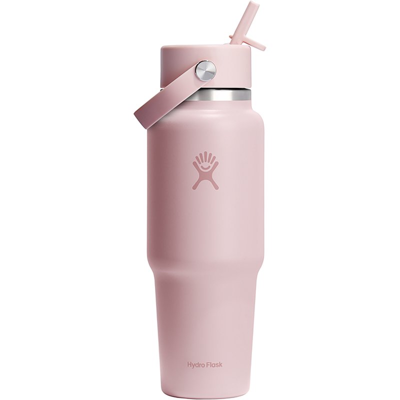 Hydro Flask 32 oz Wide Flex Straw Travel Bottle Trillium - Thermos/Cups &koozies at Academy Sports